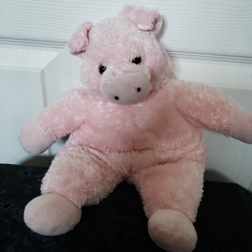 Unipak Pink Pig Plush Toy 11''